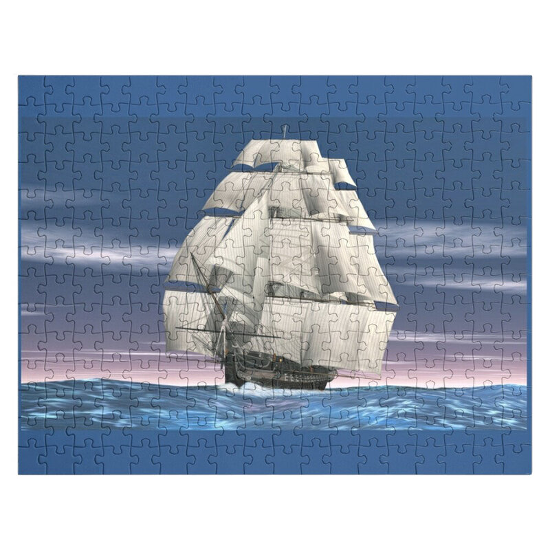 Teka-teki Jigsaw Konstitusi USS Jigsaw Personalisasi Puzzle Hadiah Kustom