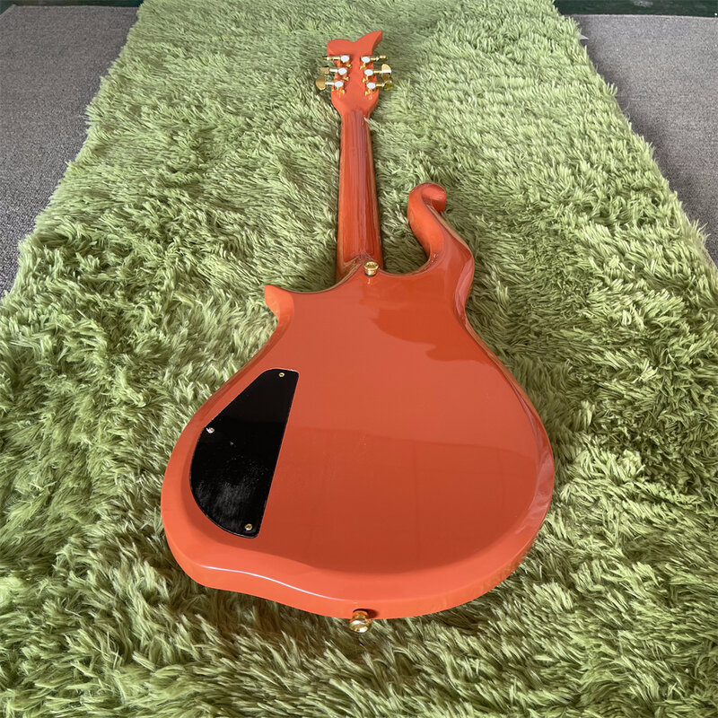 JEOrange-Guitares électriques Prince Cloud CNC, matériel doré, en stock, livraison gratuite