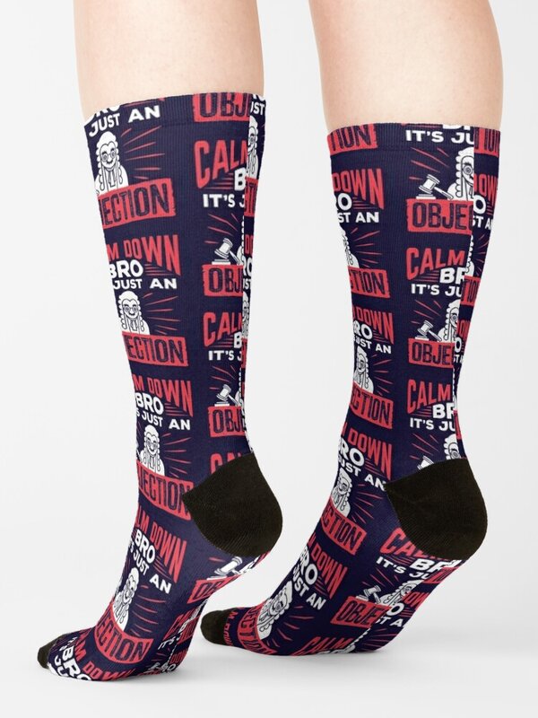 Смешные пробные носки с надписью Calm Down Bro это просто возражение носки кавайные забавные подарочные носки для женщин и мужчин