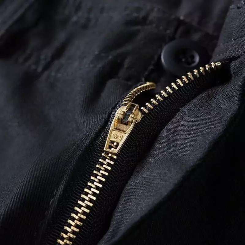 Шорты-карго мужские с карманами, короткие штаны, рабочая одежда, стиль Хави, Whate Strech jports, популярная уличная одежда, черный цвет