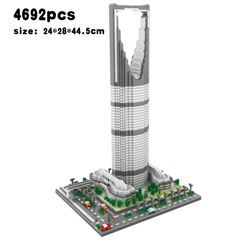 Weili Yz070 킹덤 빌딩 건축 모델, 작은 입자 다이아몬드 조립 빌딩 장난감 장식 선물, 신제품