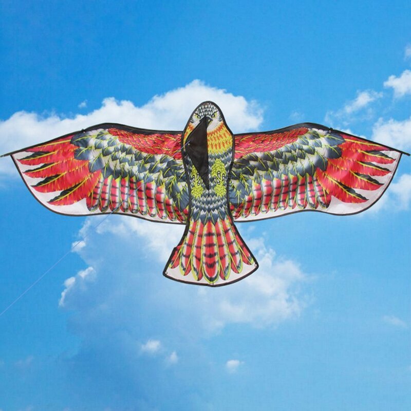 2023 New Toys 1.1m Huge Eagle Kite Novelty Toy Kites Eagles Large Flying For Children's Best Gift Kite Flying Toy Fast Delivery