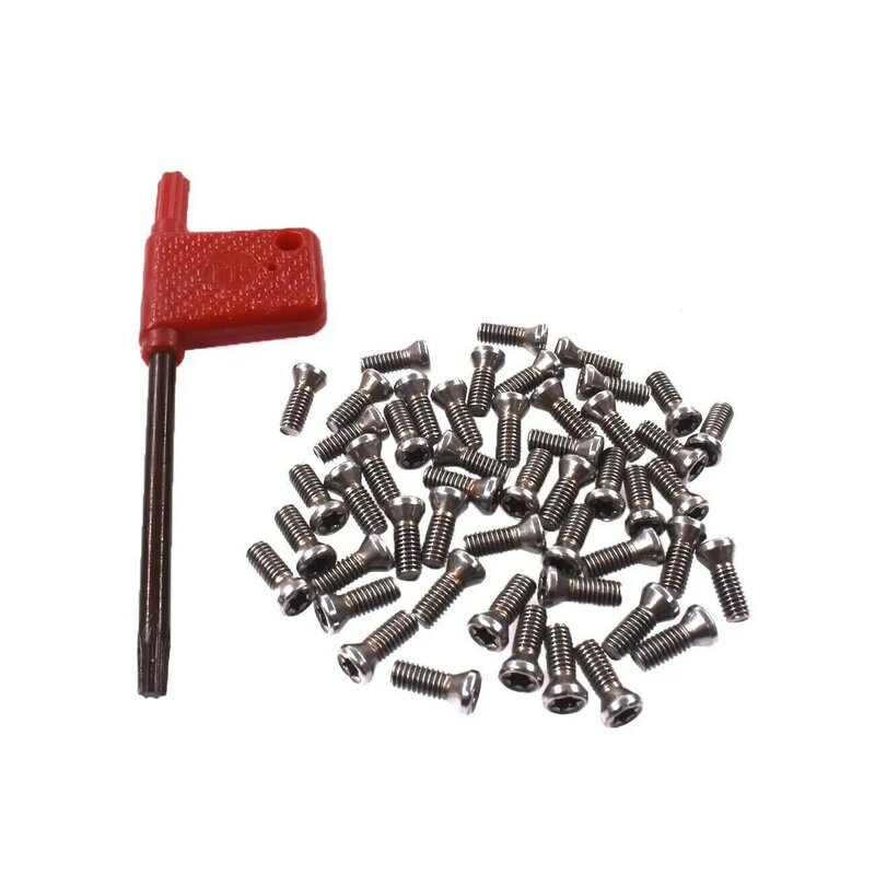1 stücke Schrauben dreher und 50 stücke m3 x 10mm Einsatz Torx Schraube für Hartmetalle in sätze Dreh werkzeug