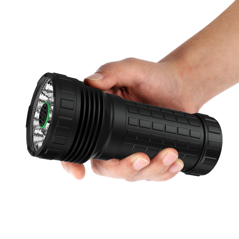 46950 Taschenlampe Lumintop Mach USB Typ C Lumen Meter leistungs starke Outdoor-Suche Taschenlampe mit Seitensc halter