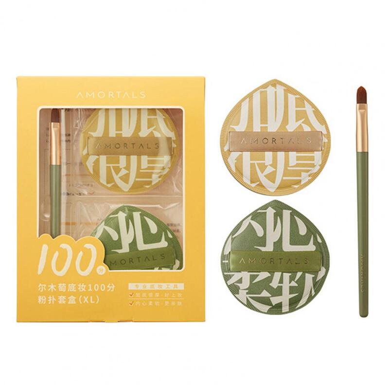 Nass trocken Make-up Schwamm für Makel Abdeckung vielseitige weiche Luftkissen Puff ideal für fettige Misch haut für Make-up für fettige