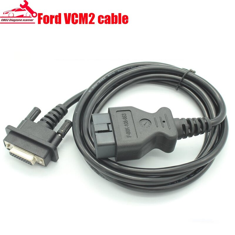 For VCM2 VCM II main cable 0.3m/1m/1.5m/3m/5m/10m16pin Cable For F-ord  F-00K-108-663 Diagnostic Interface OBD2 Extension Cable