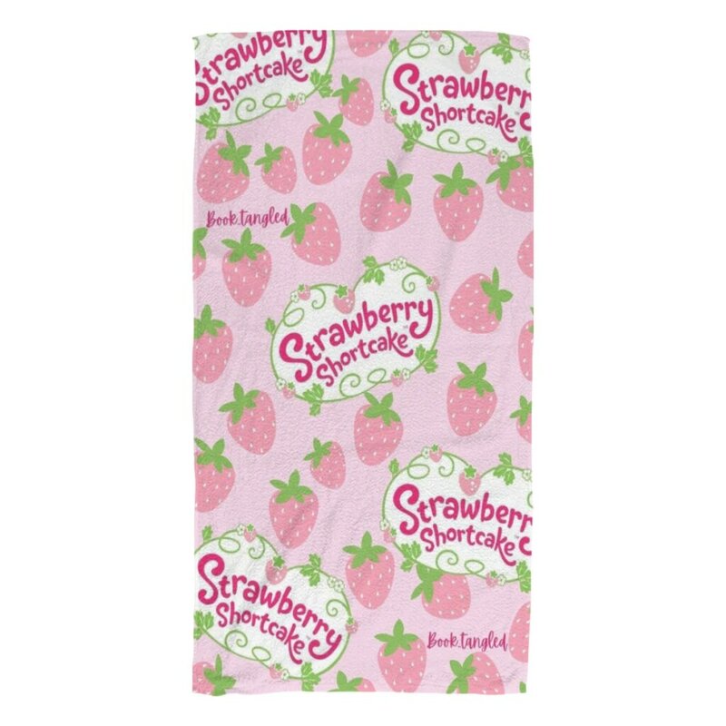 Strawberry Shortcake  Beach Towel Bathing Cover-ups Outing Towels Summer