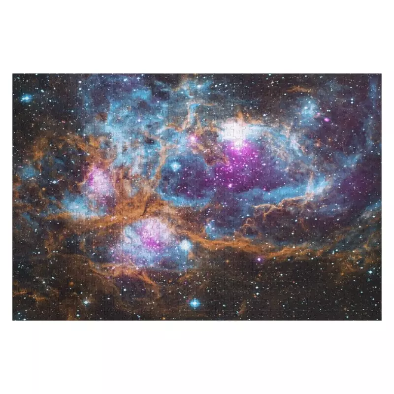 Hubble Supernova-rompecabezas Spacetime, regalo personalizado para niño y niña, rompecabezas con nombre de madera