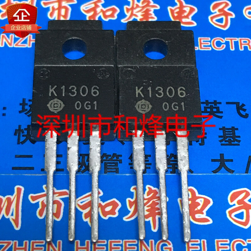 Piezas original K1306 2SK1306 TO-220F 100V 15A, 30 unidades