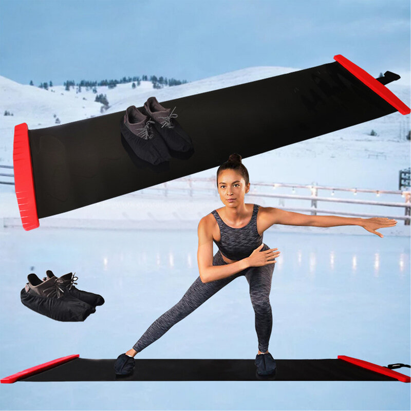 Hockey Training Slide Board Leg Core Training Fitness Board Fitness Workout Balance Exercise Skating Slide Board Balanc Trainer