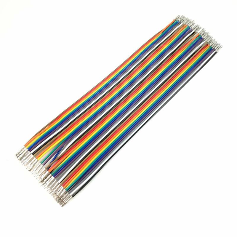 40PIN 20CM High Quality Copper Low Resistance M-M F-M F-F Jumper Dupont Wire Line Cable for DIY KIT