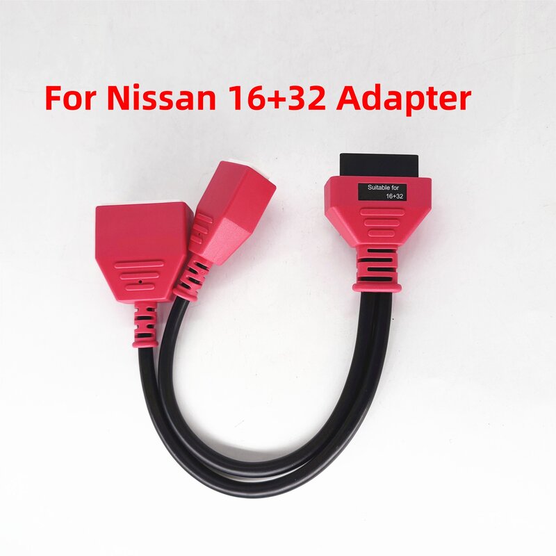 Untuk Nissan Sylphy 16 + 32 Gateway Adapter Sylphy 16pin kabel menambahkan kunci tidak perlu kata sandi bekerja dengan Autel IM508 IM608 Lonsdor K518S