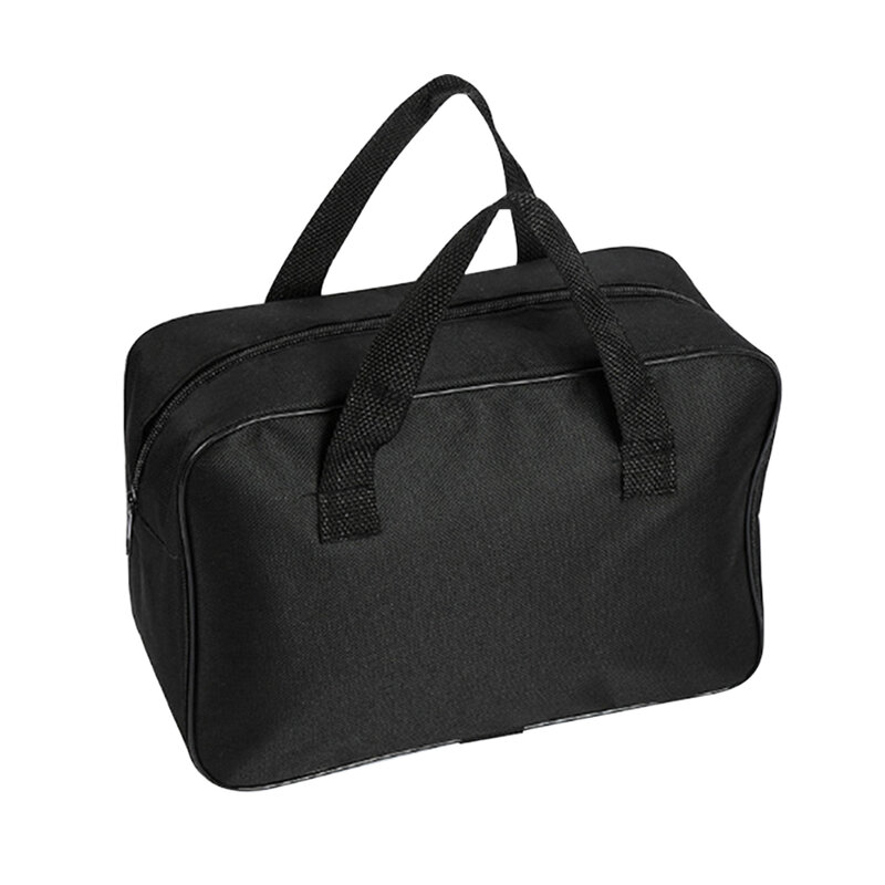 Портативная сумка из ткани Оксфорд для автомобильного воздушного насоса, сумка большой емкости для инструментов, Сумка с широким отверстием и ручкой для тяжелых поездок, прочная