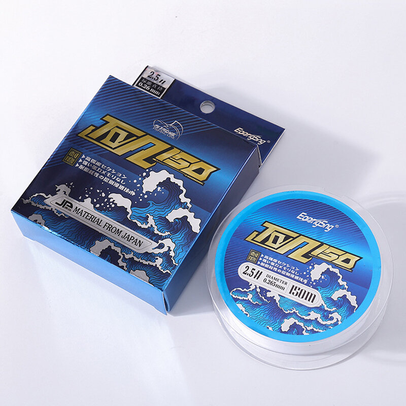 150m White Rock Fishing-Line Semi-Floating Water Sea Pole Fishing Special Line High Quality Nylon Lure Fly Fishing Line