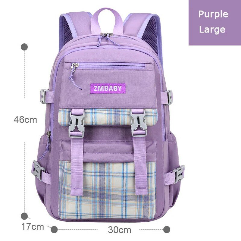 Nowe modne dziewczęce wodoodporne torby szkolne do drukowania plecaki szkolne dla dzieci lekki plecak dla dzieci tornister mochila