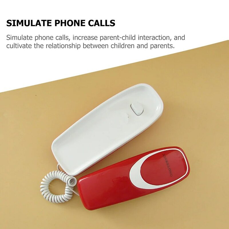子供のためのシミュレーションミニプラスチック電話おもちゃ、赤ちゃん、子供のプレイセルの幼児のためのインタラクティブなおもちゃ