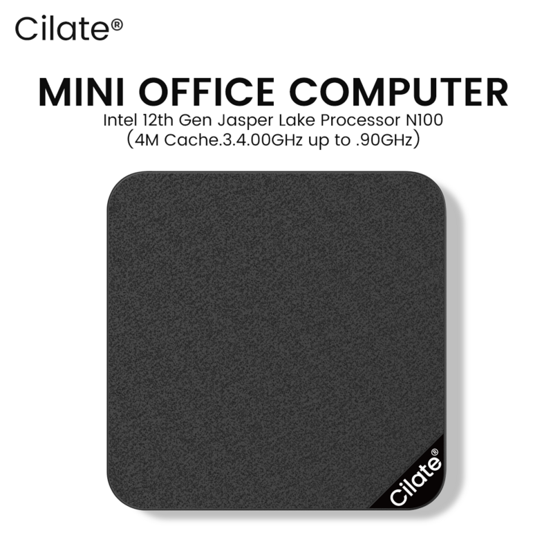 Cilate-Mini PC M910 Intel Celeron N100, ordenador de escritorio para juegos, 8GB, 16GB, 256GB, 512GB, DDR4, WIFI5, BT4.2, Windows 11 pro