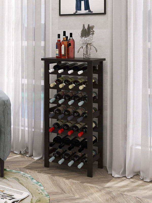 Вертикальные полки для красного вина, искусственная роскошь, простой стиль, Домашнее Красное вино, винная коллекция Nanzhu