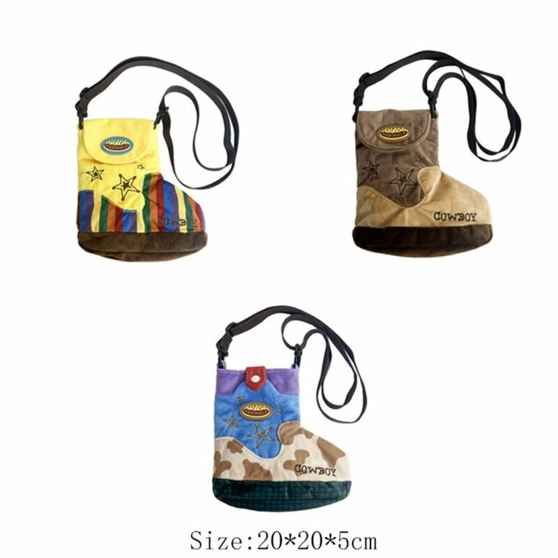 Borsa in peluche a forma di scarpa borsa a tracolla in peluche di alta qualità borsa a tracolla in cartone animato