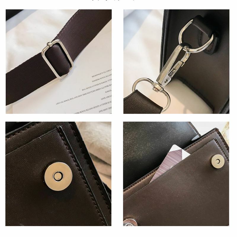 2022 borsa da donna borse a tracolla Vintage per donna borse a tracolla Casual borse a tracolla di lusso in stile semplice borsa da donna