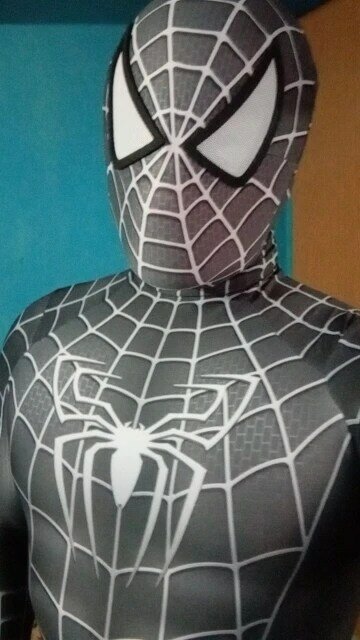 Halloweenowy męski Spiderman cosplay czarny Raimi przebranie na karnawał jad symbiont Raimi garnitur Zentai body dorosłe dzieci