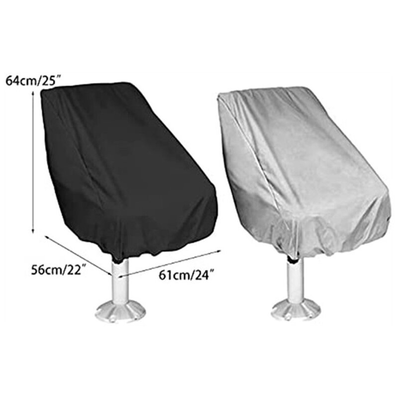 Impermeável Assentos Capa, UV-Proof e Dustproof Yacht Assentos Capa, Marinha exterior Elastic Folding Cadeira Mesa Capa