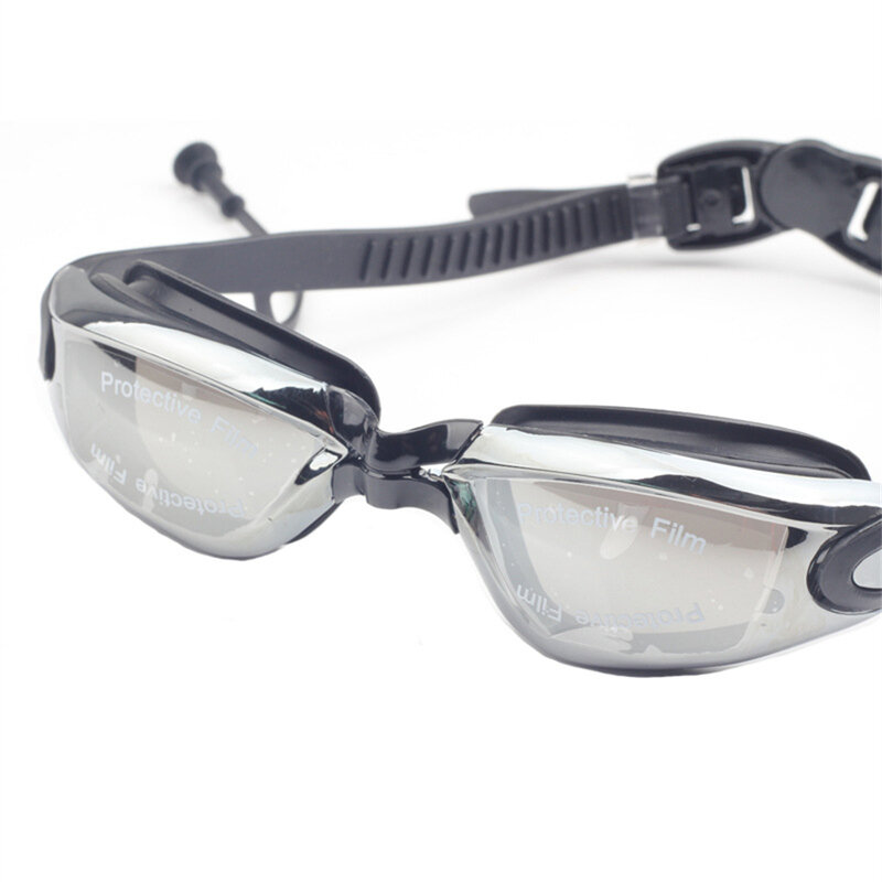 Gafas de natación para miopía para adultos, lentes profesionales para piscina, antivaho, ópticas, impermeables, dioptrías
