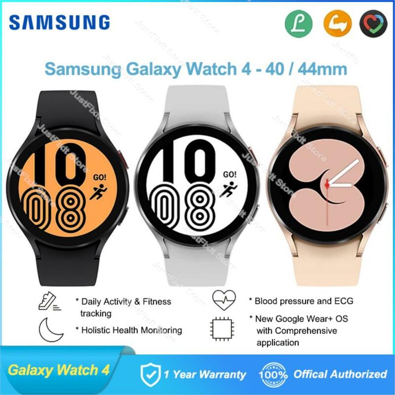 Samsung Galaxy Watch4 Smartwatch 40/44mm orologio 4 Classic 42/46mm Super AMOLED Display Bluetooth v5.0 ECG Fitness NFC 4G Watch