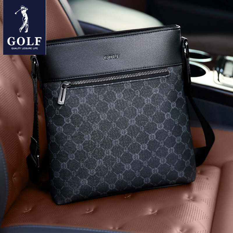 Golf Herren Tasche Freizeit Mode Umhängetasche Business Print Cross body kleinen Rucksack leichte Handtasche Marke Aktentasche