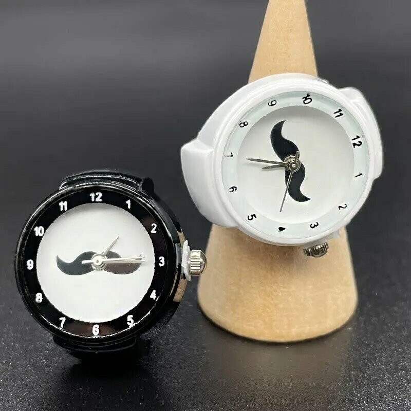 Mini montre à Quartz de luxe pour hommes et femmes, bracelet élastique en alliage, bagues, bijoux, horloge classique