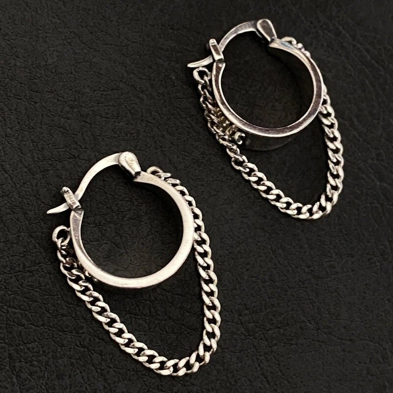 925 Sterling Silver Vintage Earrings For Women Tassel ChainTrendy Earring Jewelry Prevent Allergy Party Accessories Gift