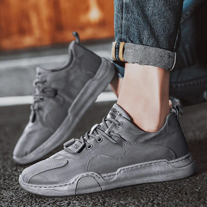 Men's Shoes New Spring Korean Fashion Casual Shoes Street Shooting Trend Men's Sports Shoes Outdoor Men's Running Shoes