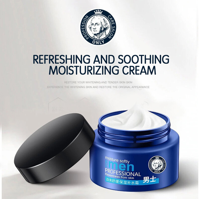 Men Moisturizing Skin Repair Cream Fine Lines Improving Skin Elasticity Cream for Smooth Skin Reduce Wrinkles