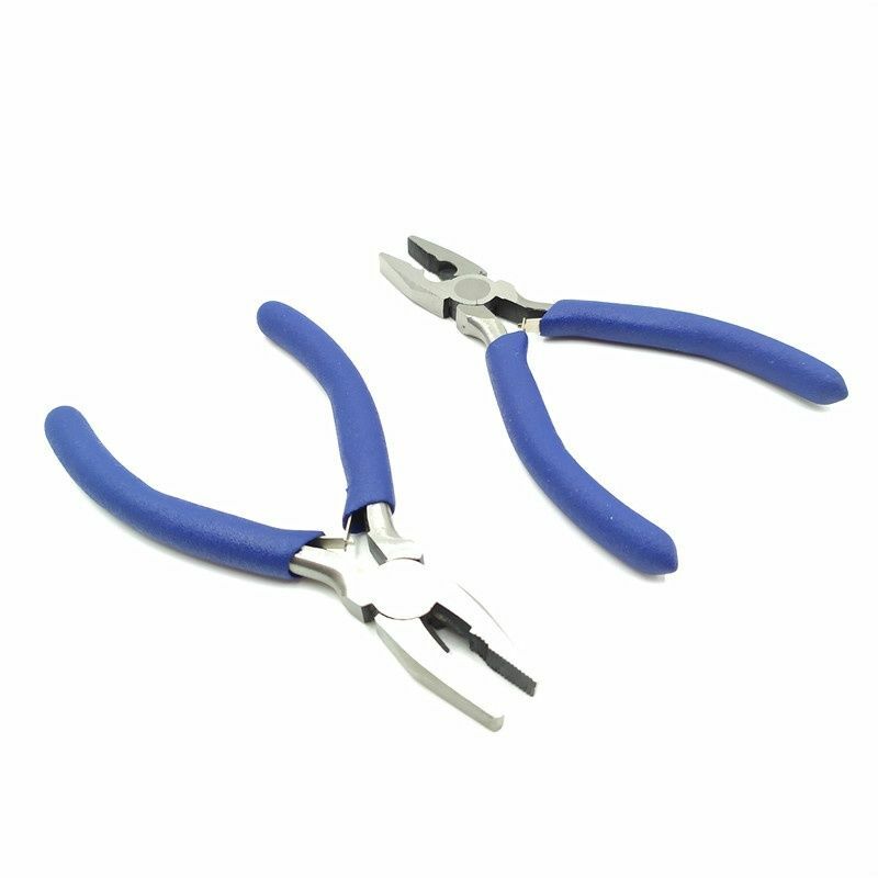 Mini Jewelry Pliers Stainless Steel Needle Nose Pliers Round Wire Looping Wire Bending Tools for DIY Jewelry Making