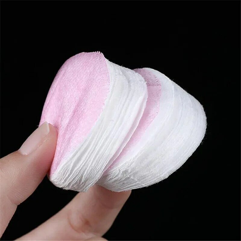500 pcs/saco redondo algodão nial limpe a remoção da arte do prego toalhetes almofada de papel livre gel polonês limpador removedor de unhas manicure ferramenta 2 #