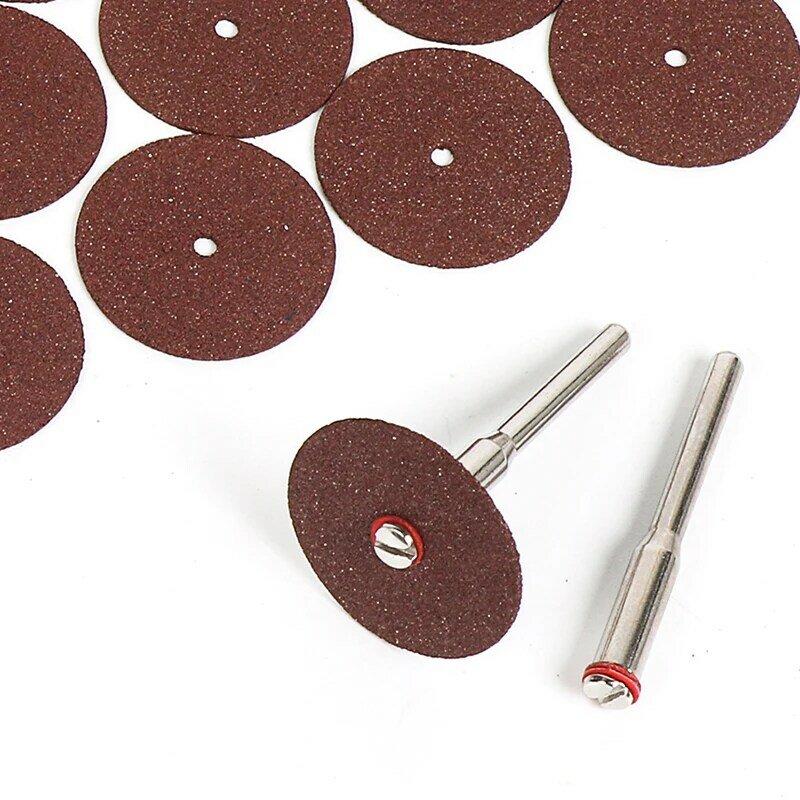 60 pçs discos de corte diamante lixar moagem circular lâmina serra carpintaria metal dremel mini broca ferramenta rotativa accessorie