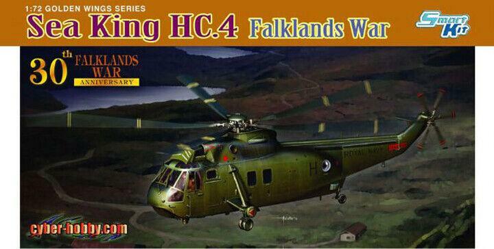 Dragão #5073 1/72 KING MAR HC.4 Guerra Falkland Kit Modelo