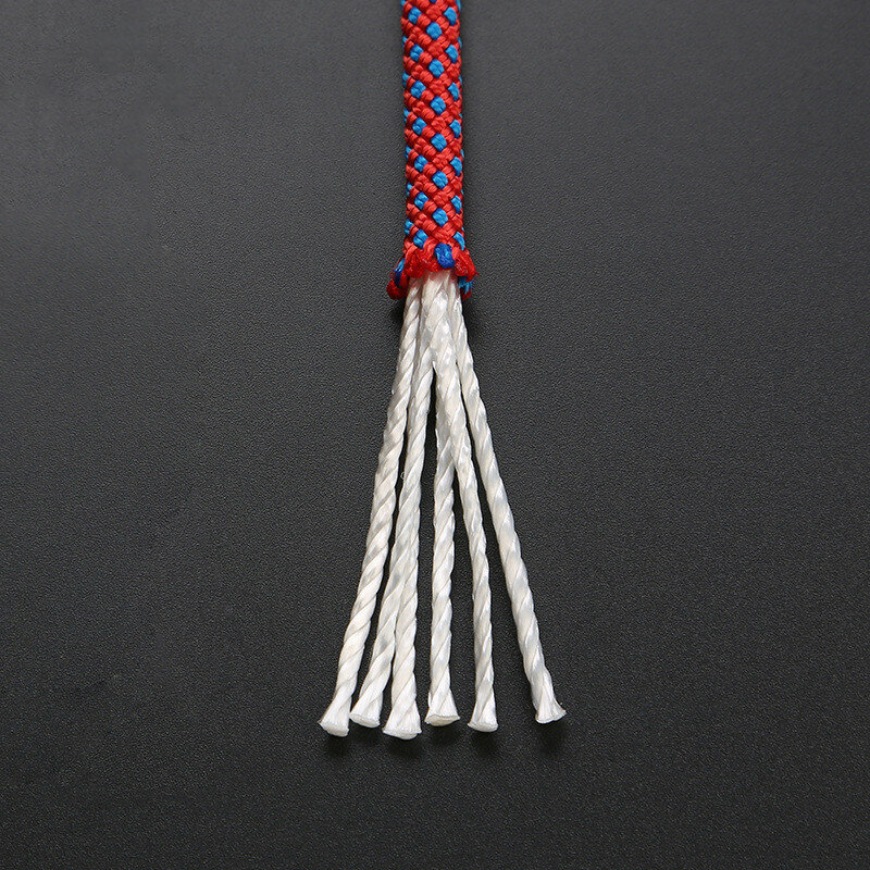 Портативная Нескользящая веревка для альпинизма, аксессуар 6 мм, парашютный шнур для выживания, веревка для кемпинга, скалолазания, похода, белья