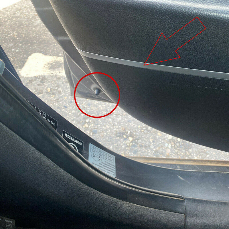 4 buah peredam pintu mobil Universal penutup bantalan penyangga karet penghenti untuk Hyundai untuk BMW X16 4 buah (dikirim dirakit)