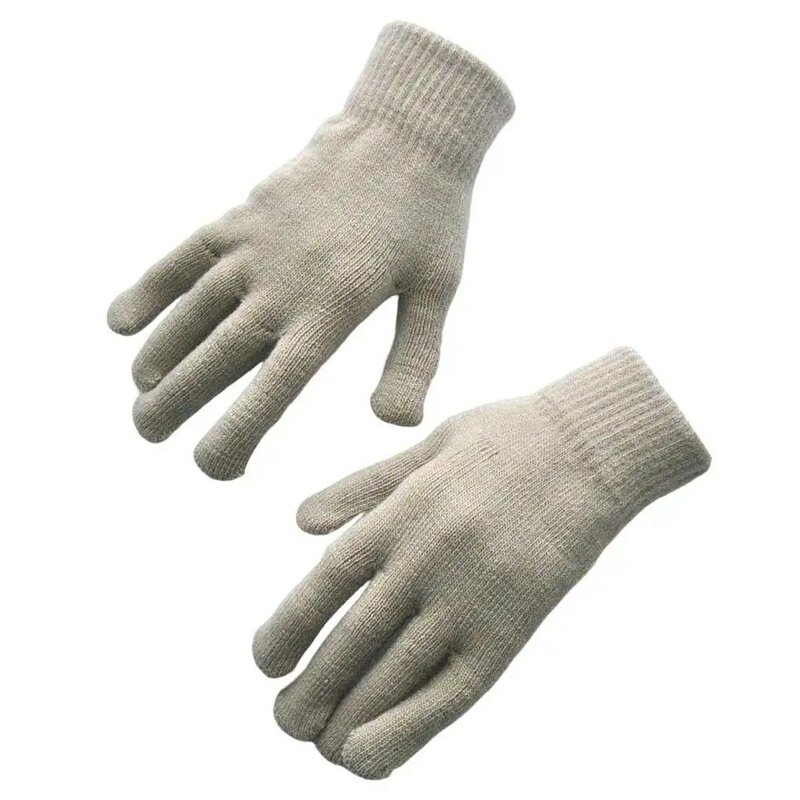 1 paio di guanti lavorati a maglia da viaggio guanti caldi da ciclismo attrezzatura da esterno