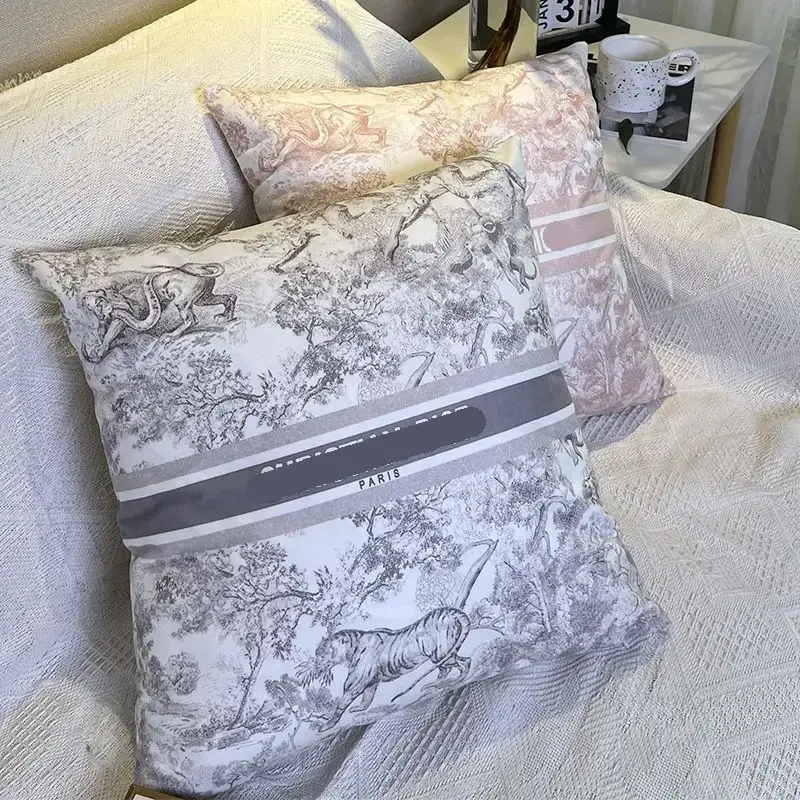 Скандинавская подушка, наволочка, Современная дизайнерская Роскошная диванная подушка для гостиной