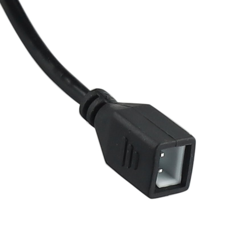 Kabel ekstensi 1 buah bagian elektrik hitam, kabel ekstensi Sensor parkir merek baru produk kualitas tinggi