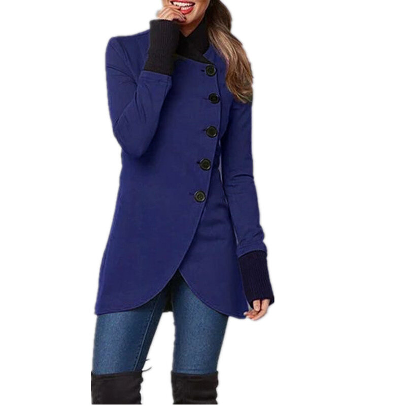 女性の長袖ジャケット,カジュアルな原宿スタイル,エレガントな冬のスリムフィット,ボタン付きブレザー,レトロなスタイル,秋のコレクション2022