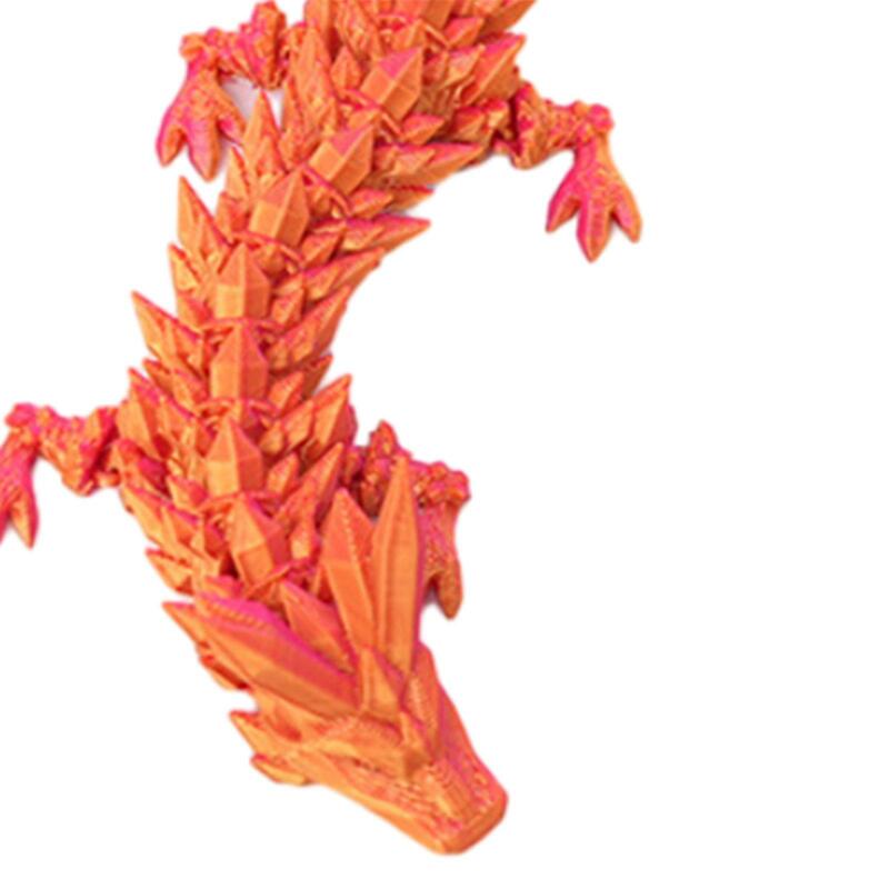 Estatuilla de huevo de GEMA de dragón impresa en 3D, estatua de dragón, juego de Huevos de Dragón para decoración del hogar, juguete sorpresa, articulaciones poseables