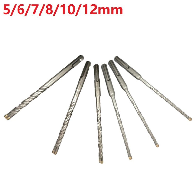 Hot New Practical High Quality Drill Bit 4 Cutters Accessories Cross Tips Drilling Bit Electric Hammer Masonry