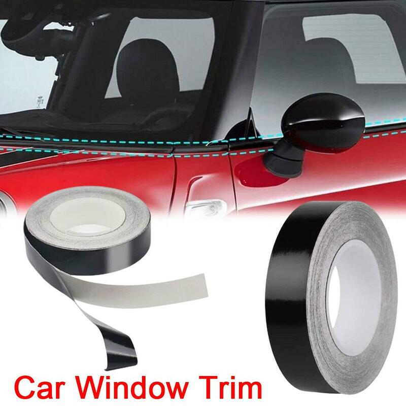 Película de vinilo embellecedora para ventana de coche, pegatina de cintura para puerta, accesorios de decoración de línea negra para Mini Cooper R55 R56 R60 R61 F54 F56 S2Q2