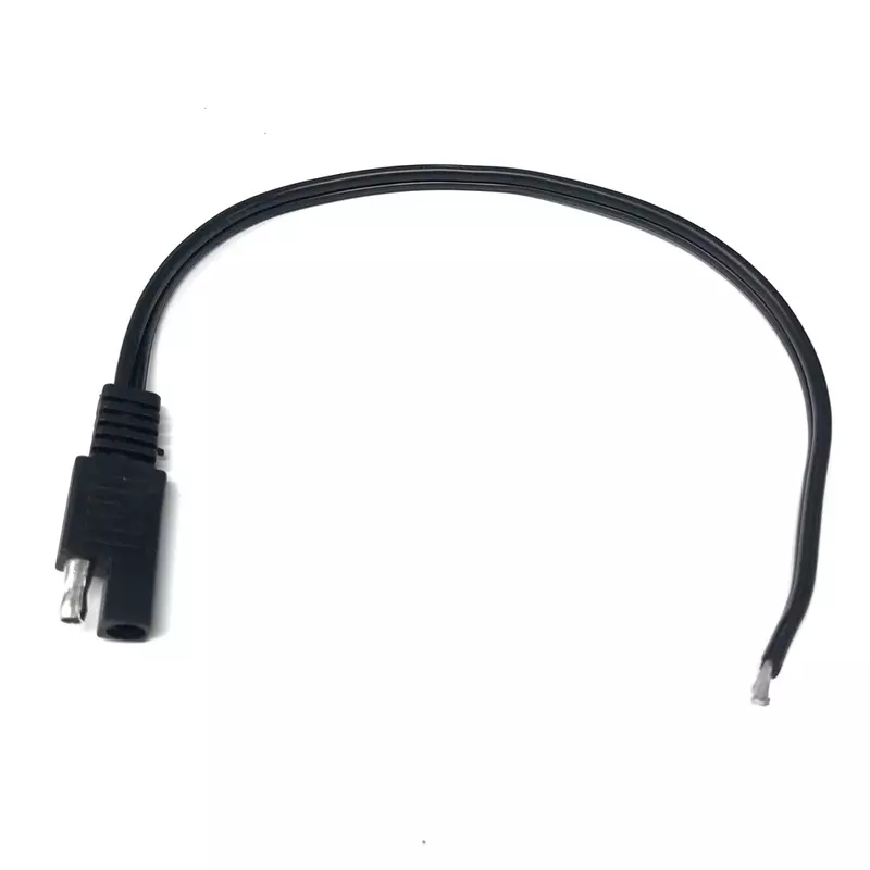 3PCS 30CM DIY SAE Power Automotive Extension Cable 18AWG 2 Pin with SAE Connector Cable Quick Disconnect