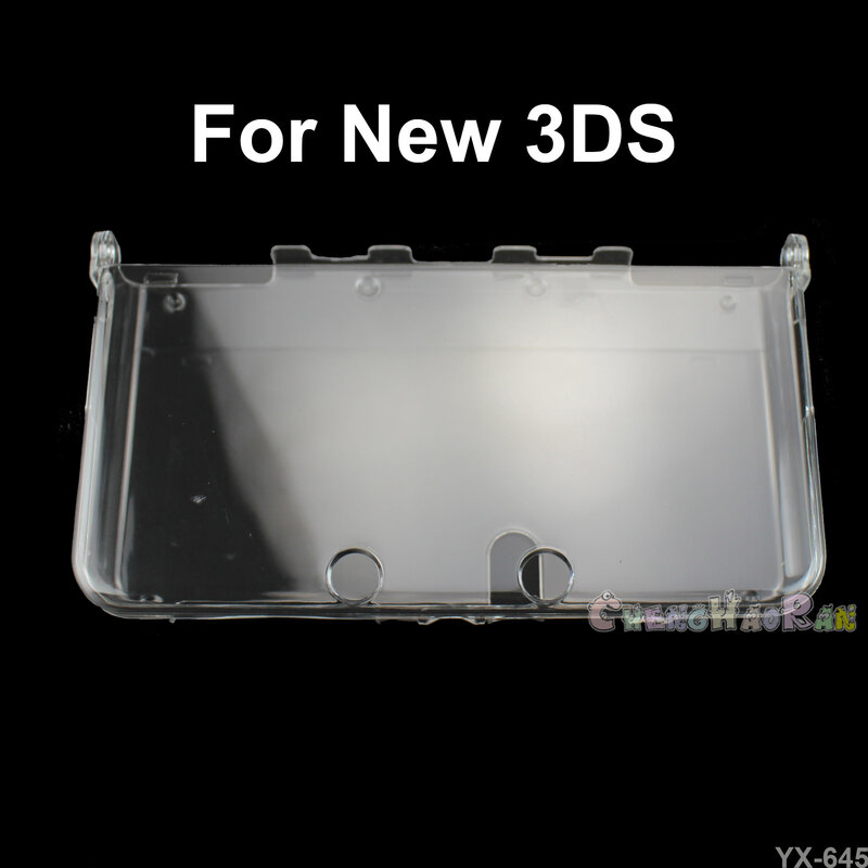 Coque de protection rigide en plastique cristal transparent, 8 modèles, 1 pièce, pour GBA SP NDSL DSI NDSi XL 3DS XL, nouvelle console 3DS XL LL