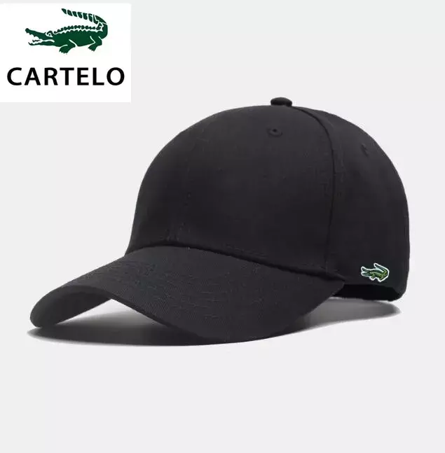 CARTELO-Casquette de baseball ajustable pour homme et femme, chapeau de sport de plein air, hip hop, couleurs unies, à la mode