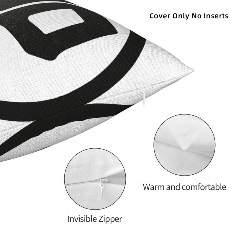 Эксклюзивная квадратная подушка Goku Kanji для дивана